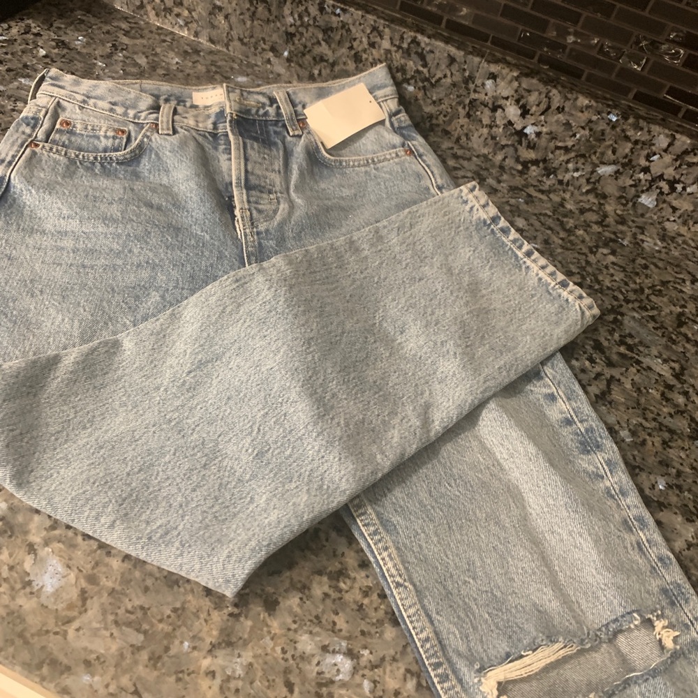 Top shop mom jeans